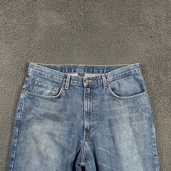 Vtg Polo Ralph Lauren Jeans Mens 35x32 Blue Medium Wash Straight Fit Y2K 90s - Picture 2 of 15